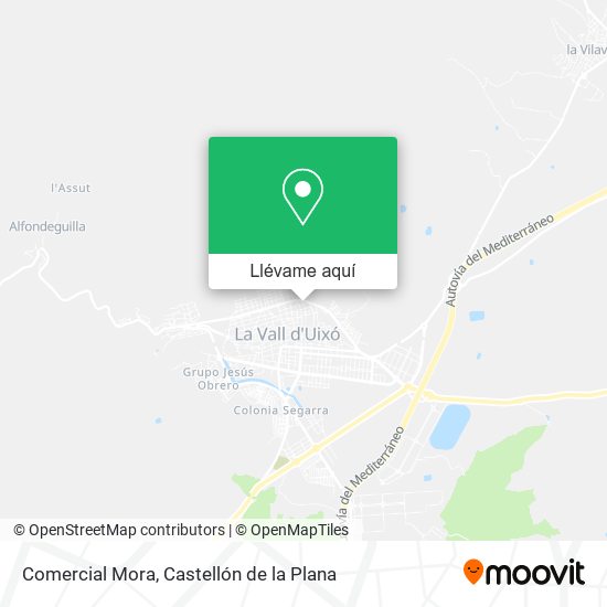 Mapa Comercial Mora