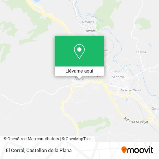 Mapa El Corral
