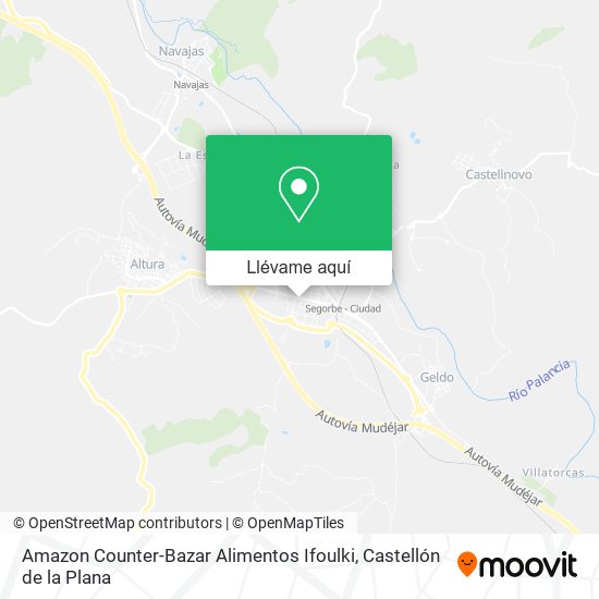 Mapa Amazon Counter-Bazar Alimentos Ifoulki