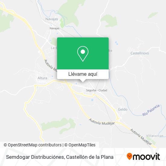 Mapa Semdogar Distribuciónes