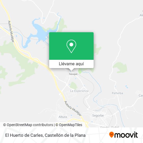 Mapa El Huerto de Carles