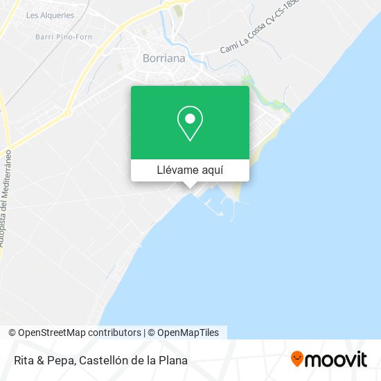 Mapa Rita & Pepa