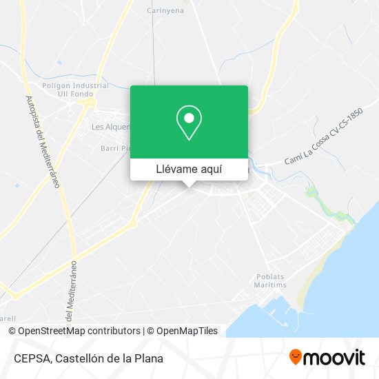 Mapa CEPSA