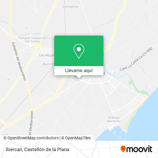 Mapa Ibercan