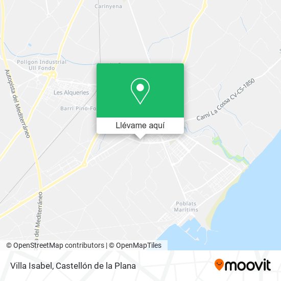 Mapa Villa Isabel