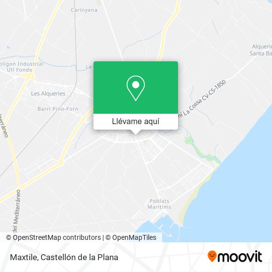Mapa Maxtile