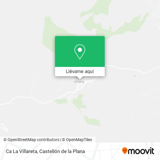 Mapa Ca La Villareta