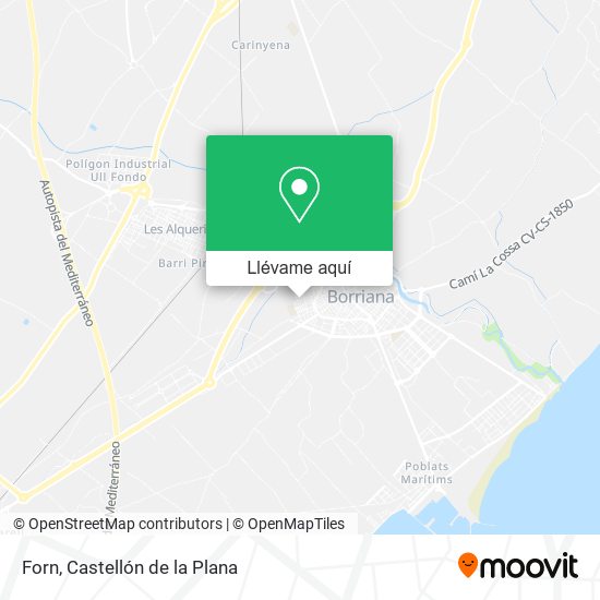 Mapa Forn