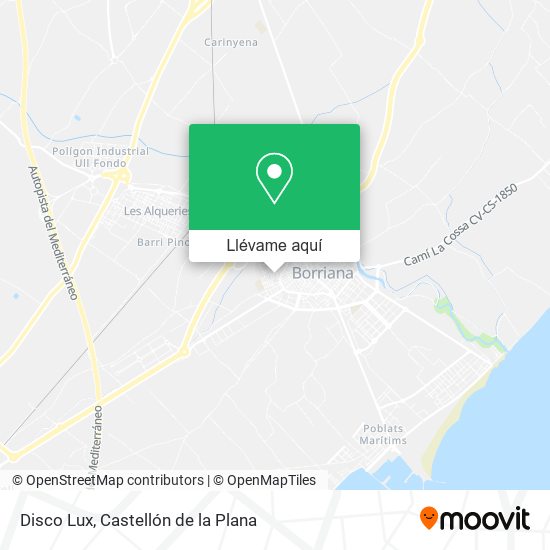 Mapa Disco Lux