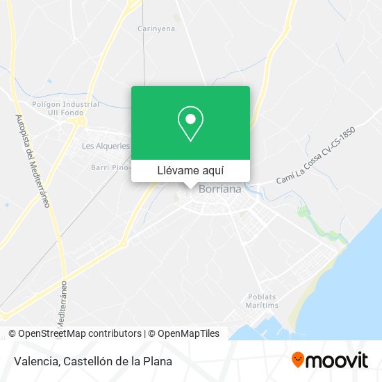 Mapa Valencia