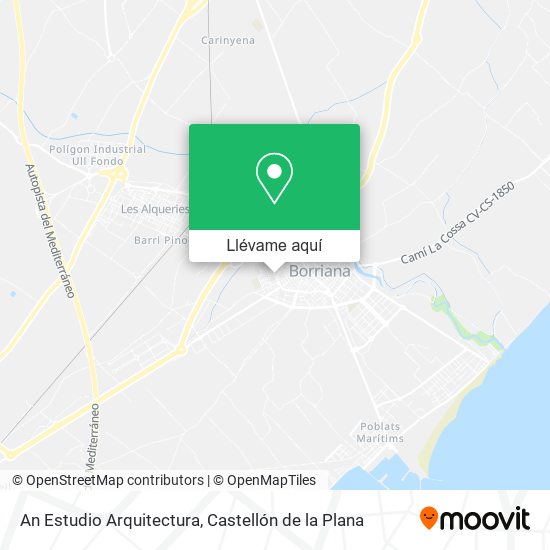 Mapa An Estudio Arquitectura