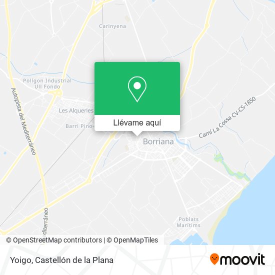 Mapa Yoigo