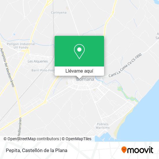 Mapa Pepita