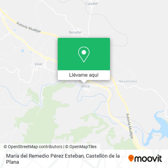 Mapa María del Remedio Pérez Esteban