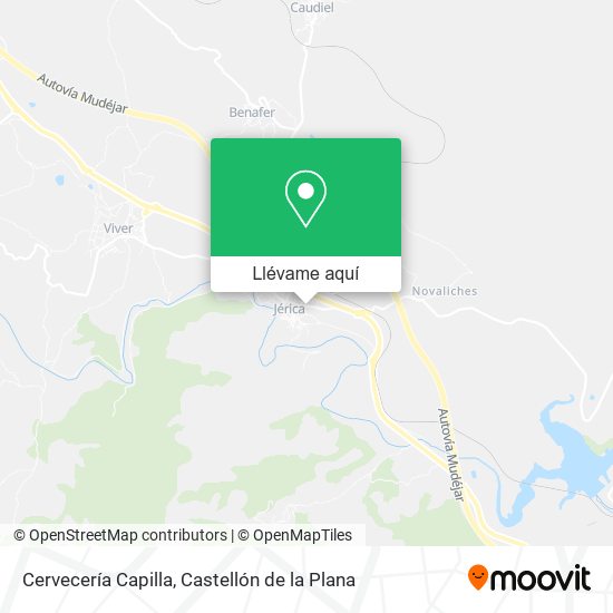 Mapa Cervecería Capilla