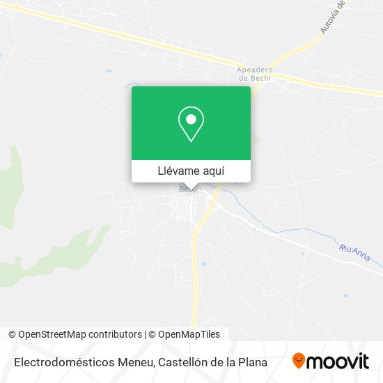 Mapa Electrodomésticos Meneu