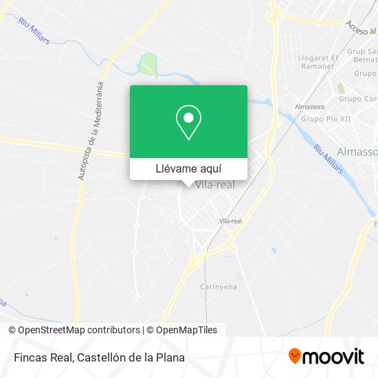 Mapa Fincas Real