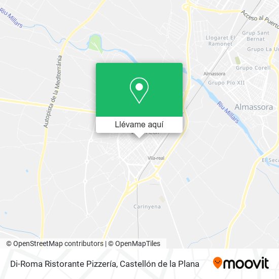 Mapa Di-Roma Ristorante Pizzería