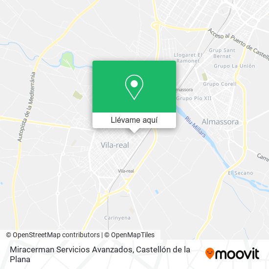 Mapa Miracerman Servicios Avanzados