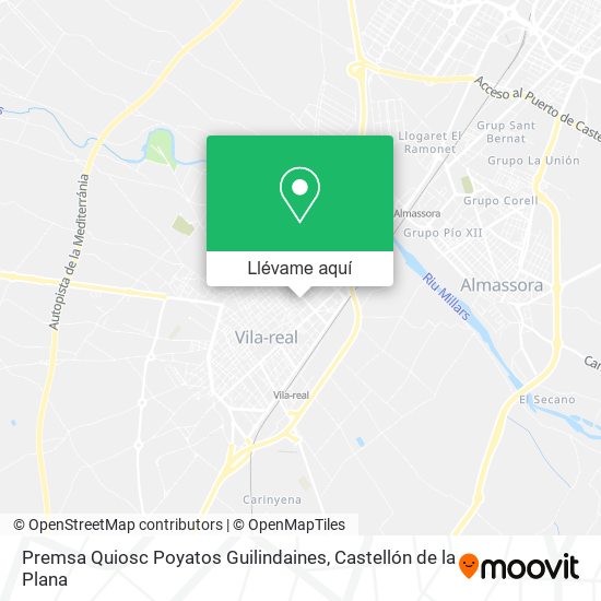 Mapa Premsa Quiosc Poyatos Guilindaines