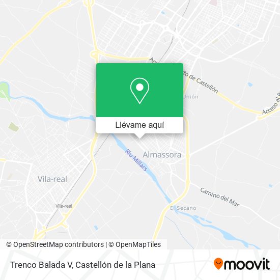 Mapa Trenco Balada V