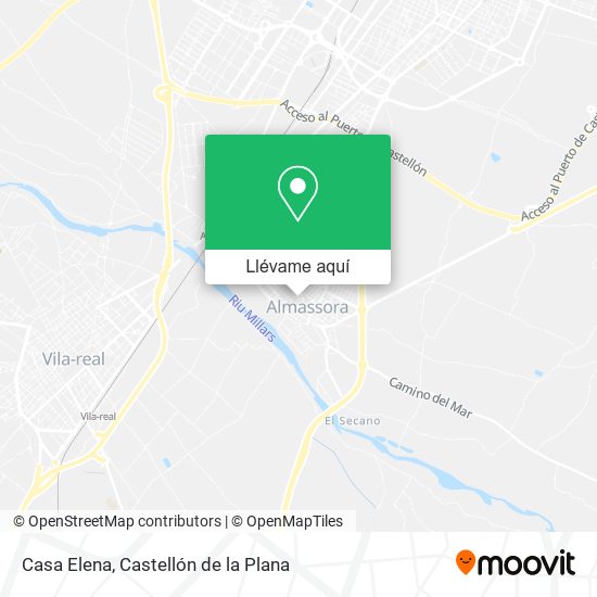 Mapa Casa Elena