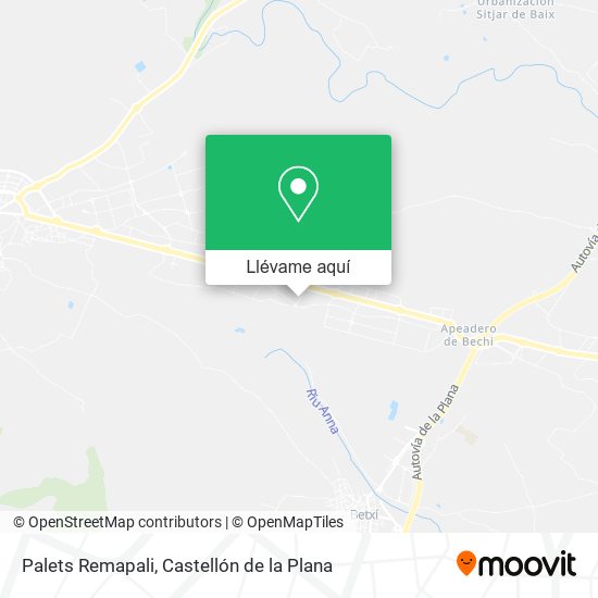Mapa Palets Remapali