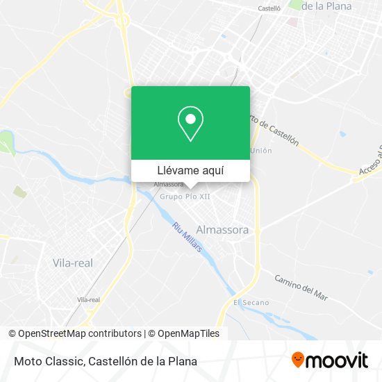 Mapa Moto Classic