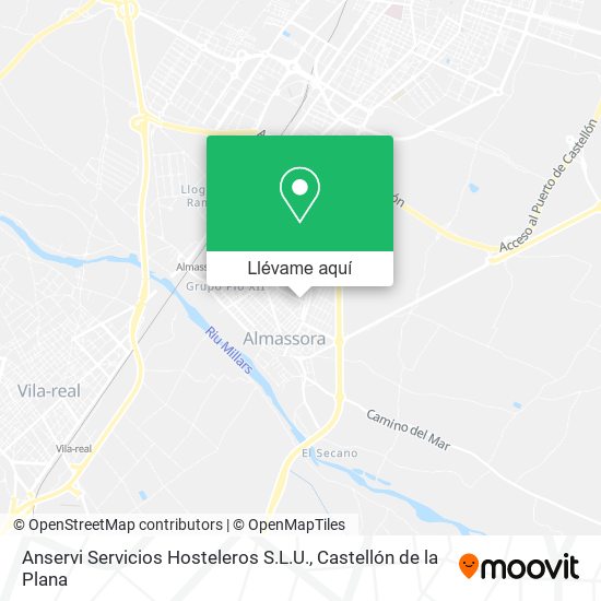 Mapa Anservi Servicios Hosteleros S.L.U.