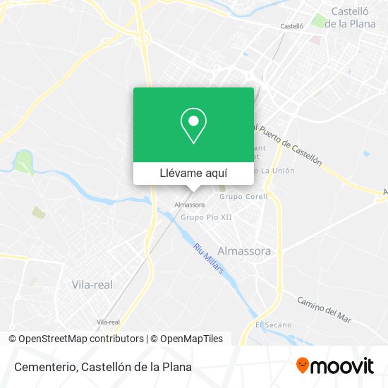 Mapa Cementerio