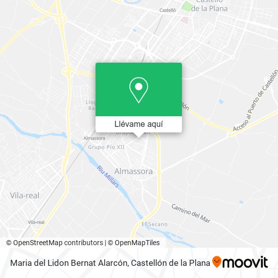 Mapa Maria del Lidon Bernat Alarcón