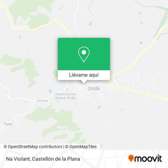 Mapa Na Violant