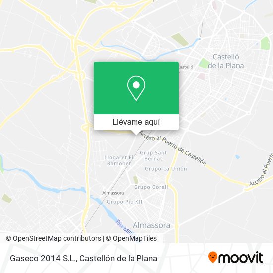 Mapa Gaseco 2014 S.L.