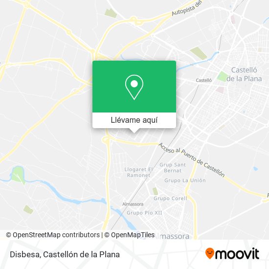 Mapa Disbesa