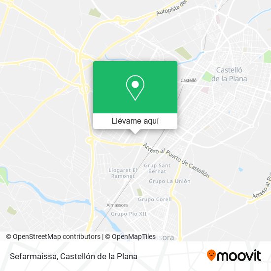 Mapa Sefarmaissa