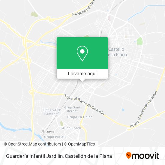 Mapa Guardería Infantil Jardilin
