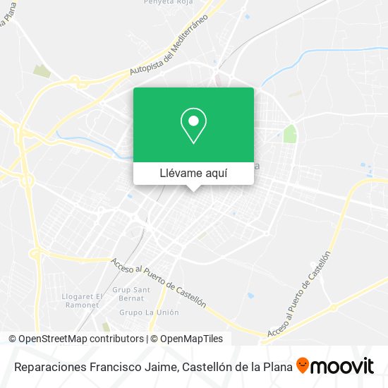 Mapa Reparaciones Francisco Jaime