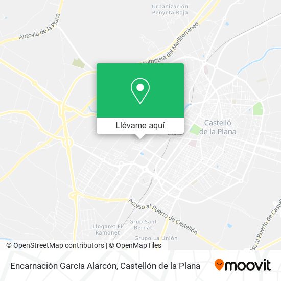 Mapa Encarnación García Alarcón