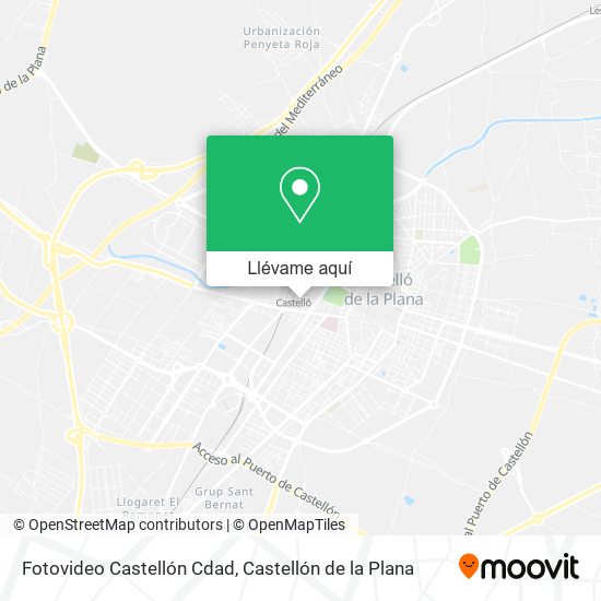Mapa Fotovideo Castellón Cdad