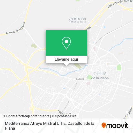 Mapa Mediterranea Atreyu Mistral U.T.E