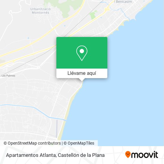 Mapa Apartamentos Atlanta