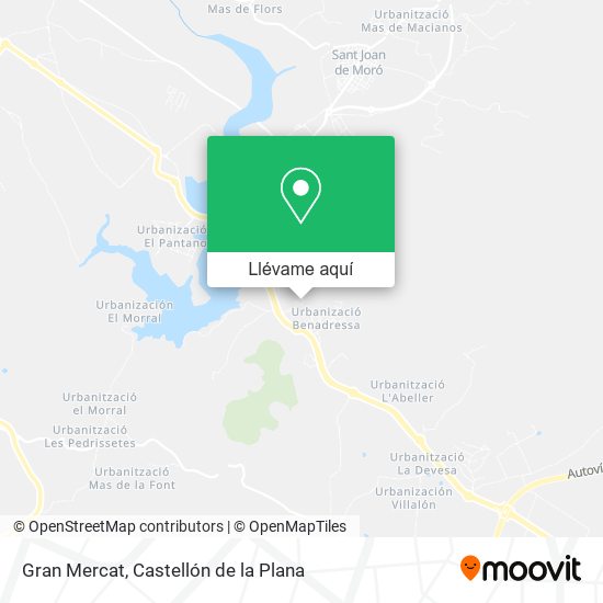 Mapa Gran Mercat