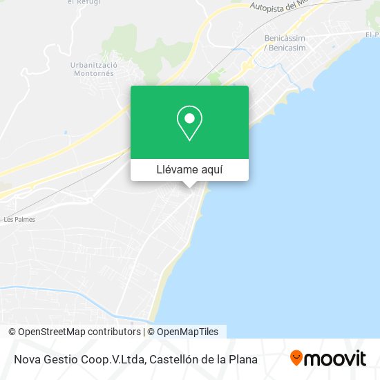 Mapa Nova Gestio Coop.V.Ltda