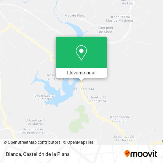 Mapa Blanca