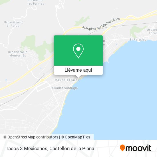 Mapa Tacos 3 Mexicanos