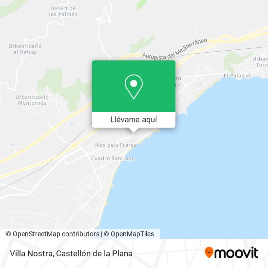 Mapa Villa Nostra