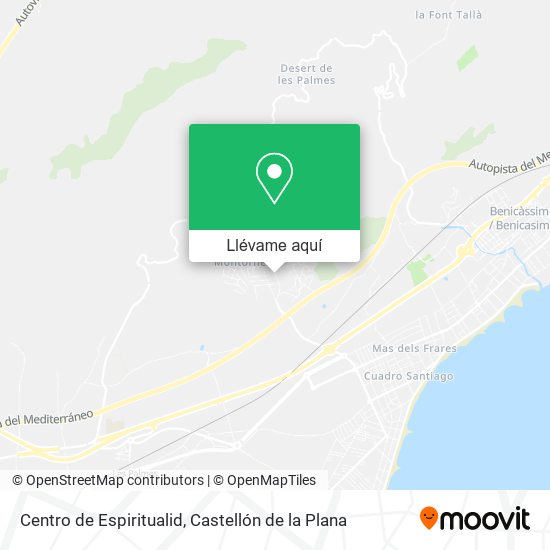 Mapa Centro de Espiritualid