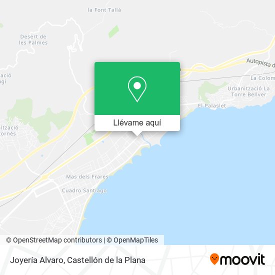 Mapa Joyería Alvaro