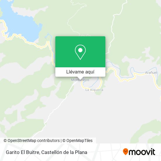 Mapa Garito El Buitre