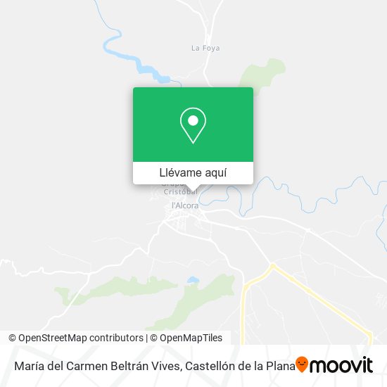 Mapa María del Carmen Beltrán Vives